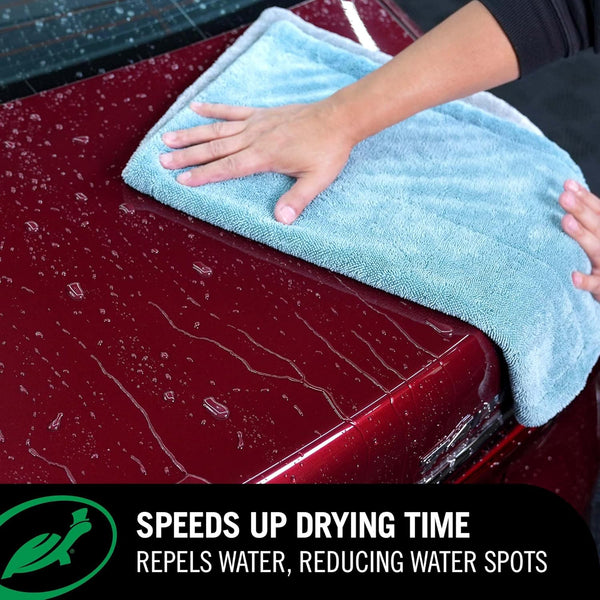 Turtle Wax One Step Wax & Dry Spray Streak-Free Formula Provides High Gloss Smooth Slick Finish 26oz