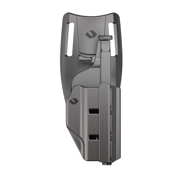 ORPAZ T41 Level 2 Universal Adjustable Holster, Magnetic + Mechanical Retention, Optics Ready OWB Polymer Duty Holster, Made in Israel Low Ride