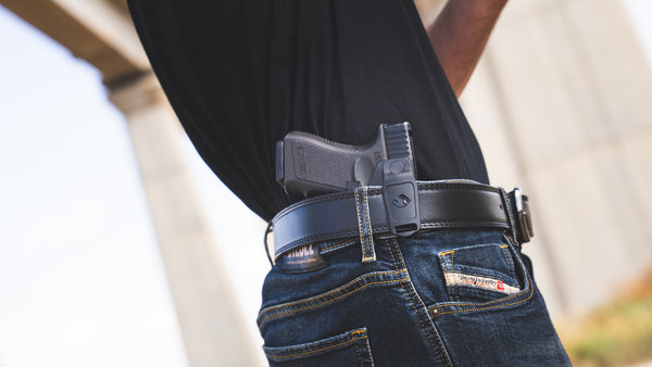 EVO Holster - compatible with Glock 26 Holster Passive Retention with OWB Paddle and OWB Belt Loop