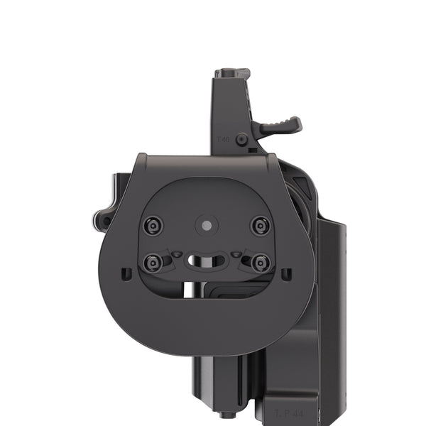 Orpaz G45 Light Bearing Holster Compatible with Glock 45 Holster with Light/Laser/Sight/Optics (Large Pistol Lights, Paddle & Glock 45 Magazine Holder)