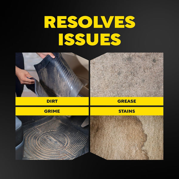 Meguiar’s Foaming Floor Mat & Carpet Cleaner, Deep Cleaning Interior Spray, 16 oz