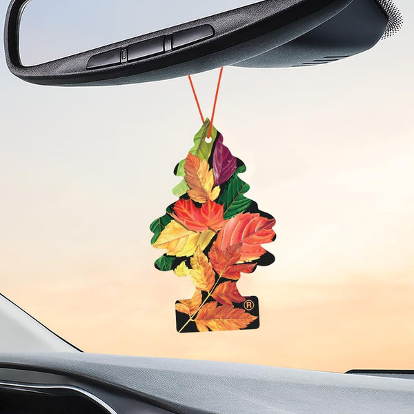 Little Trees Hanging Car Air Freshener, Crisp Autumn Air, 2-Pack