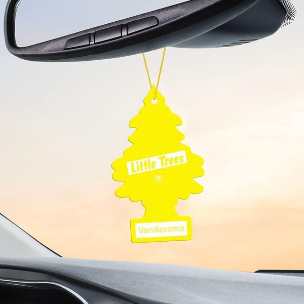 Little Trees Hanging Car Air Freshener, Vanillaroma, 2-Pack