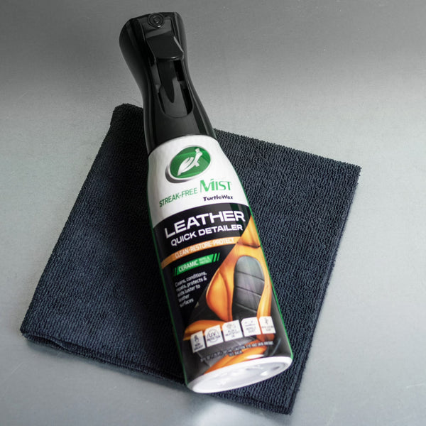 Turtle Wax Leather Detailer Streak Free Mist, 20 oz
