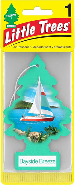 Little Trees Hanging Car Freshener Cardboard Paper For Home Car Office Bayside Breeze