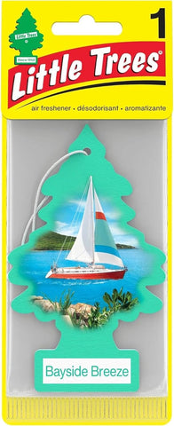 Little Trees Hanging Car Freshener Cardboard Paper For Home Car Office Bayside Breeze
