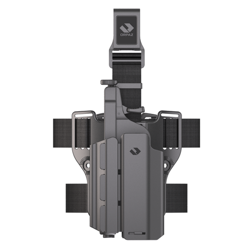 Orpaz T40 S&W SD9VE Holster with Light Compatible with S&W SD9VE Holster with Light, Left Handed Large Pistol Lights,  Drop-Leg Attachment