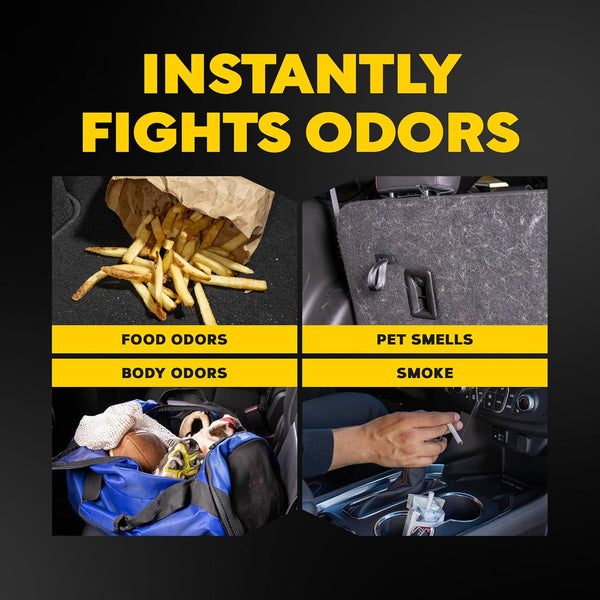 Meguiar's Car Air Refresher Odor Fighting Mist – Long-Lasting Car Freshener Fights Strong & Unwanted Vehicle Smells Renewing Interiors with a Luxurious & Refreshing, Stargazer Scent, 2 oz