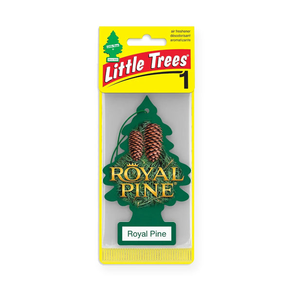 Little Trees Hanging Car Air Freshener, Royal Pine, 1-Pack