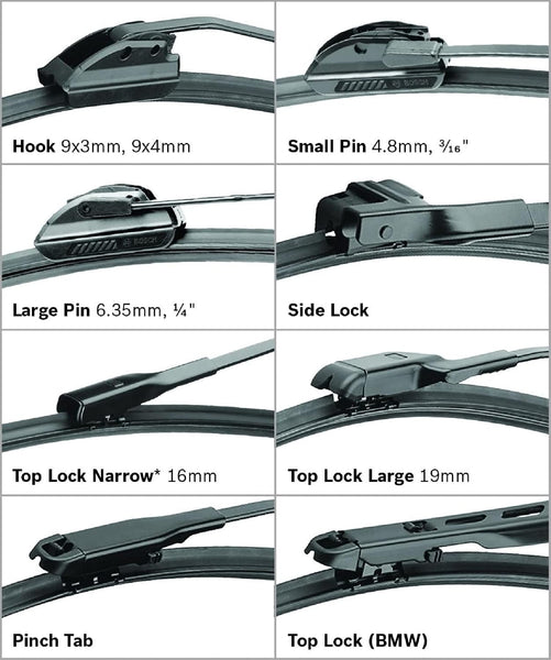 Bosch 13CA Clear Advantage Windshield Wiper Blade, 13 Inch, All-Weather Beam Style Wiper Blade, Smooth & Quiet Wiping Performance, Single Pack