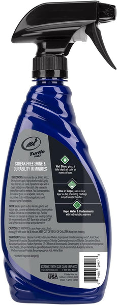 Turtle Wax T-477R ICE Spray Wax, Ultimate High Shine Wax Finish, For Use on Car Paint, Trim and Plastics, Safe for Motorcycles, RV's, Trucks and More, 20 oz.
