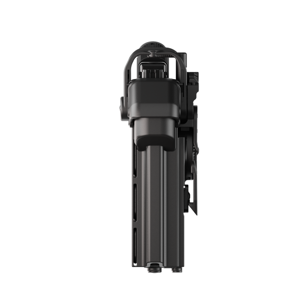 ORPAZ T41 PRO Universal Adjustable Holster, Level 3 Security, Hood Guard & Magnetic Retention, Optics Ready OWB Polymer Duty Holster, Made in Israel Molle