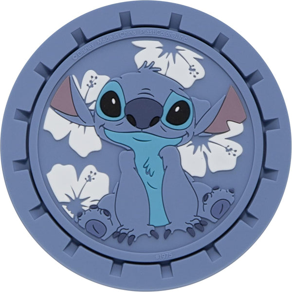 Plasticolor Auto Cup Holder Coasters for Car, Truck, SUV - 2-Pieces, Disney Lelo & Stitch