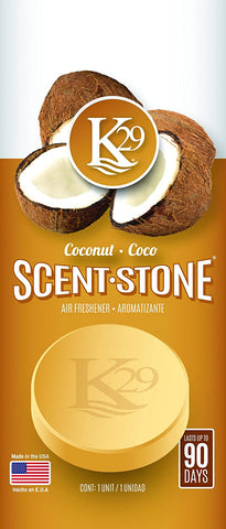 K29 Coconut Stone Air Freshener, Environmentally Safe and Long-lasting Fragrance