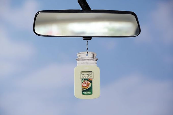 Yankee Candle Paper Car Jar, Christmas Cookie, 3 Packs