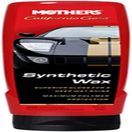 Mothers California Gold Synthetic Wax Liquid, High-Gloss Car Wax, 16 fl. oz., 2 Packs