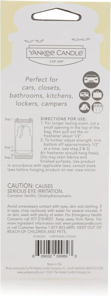 Yankee Candle Paper Car Jar, Balsam & Cedar, 10 Packs