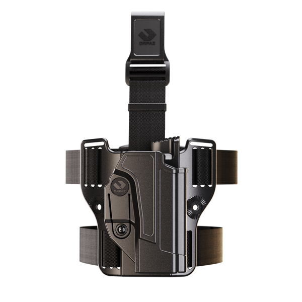 Orpaz S&W M&P 40 Holster, Level II S&W M&P 40 OWB Holster, Drop-Leg Holster