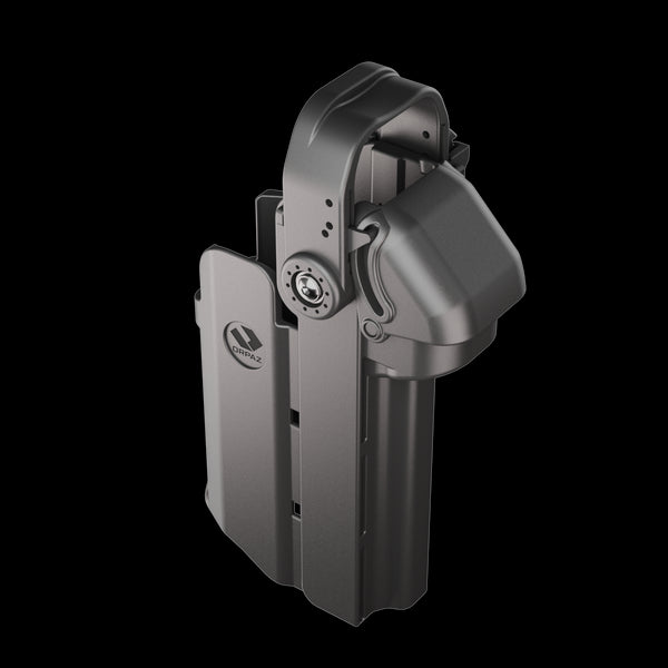 Orpaz T40 Light-Bearing Holster – Left Handed Universal OWB Tactical Holster, Level 2 & Level 3 Security, Compatible w/Most Pistol Lights, Optics-Ready, Adjustable, Fits Most Pistols Low-Ride Pro - Pro Medium