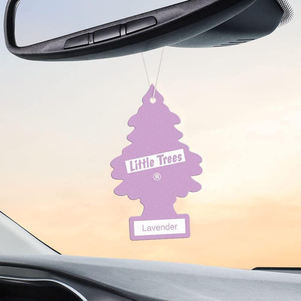 Little Trees Hanging Car Air Freshener, Lavender, 2-Pack