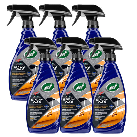 Turtle Wax T-477R-6PK ICE Spray Wax, Ultimate High Shine Wax Finish, For Use on Car Paint, Trim and Plastics, Safe for Motorcycles, RV's, Trucks and More, 20 oz. 6 Packs