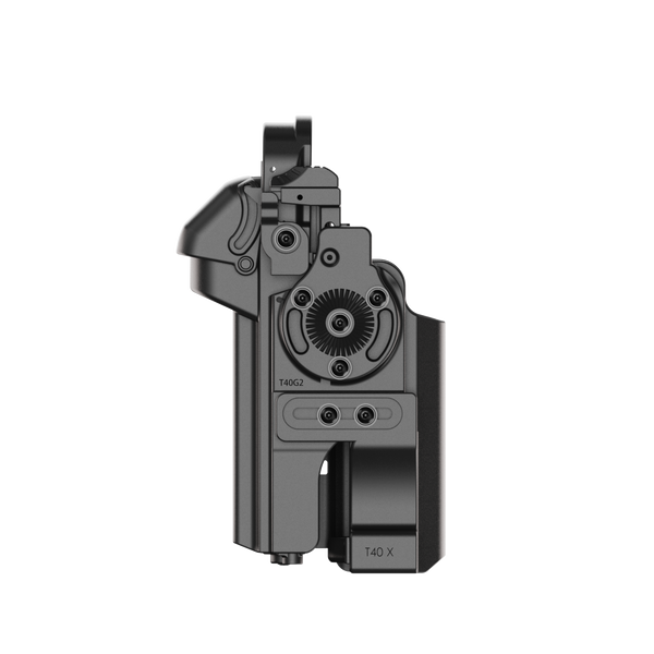 Orpaz T40 G22 Light-Bearing Holster – Left Handed OWB Tactical Holster, Level 2 & Level 3 Security, Compatible with Glock 22, Fits Most Pistol Lights, Optics-Ready, Adjustable T40 Pro Large Belt-Loop