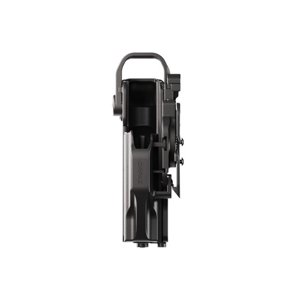 ORPAZ T41 PRO Universal Adjustable Left Handed Holster, Level 3 Security, Hood Guard & Magnetic Retention, Optics Ready OWB Polymer Duty Holster, Made in Israel Molle