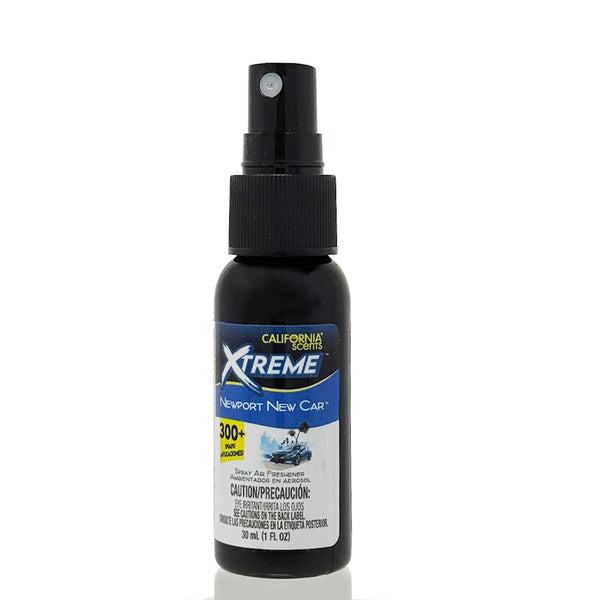 California Scents Xtreme 1 oz. Spray Air Freshener, Newport New Car, 4 Packs