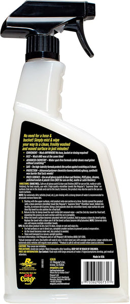 Meguiar's G3626 Ultimate Waterless Wash & Wax, Ready to Use and No Scratch Formula, 26 oz