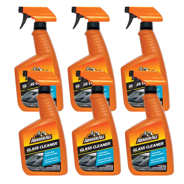 Armor All Auto Glass Cleaner, 22-Fluid Ounce Bottles (Pack of 6)