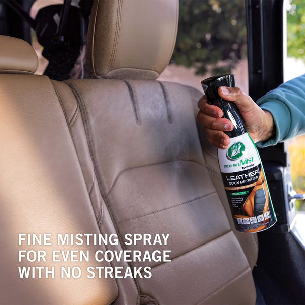Turtle Wax Leather Detailer Streak Free Mist, 20 oz
