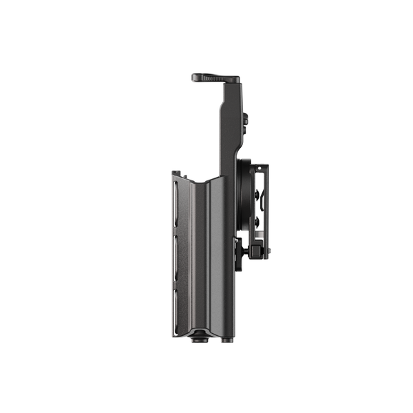 ORPAZ T41 Level 2 Universal Adjustable Holster, Magnetic + Mechanical Retention, Optics Ready OWB Polymer Duty Holster, Made in Israel ClipLock