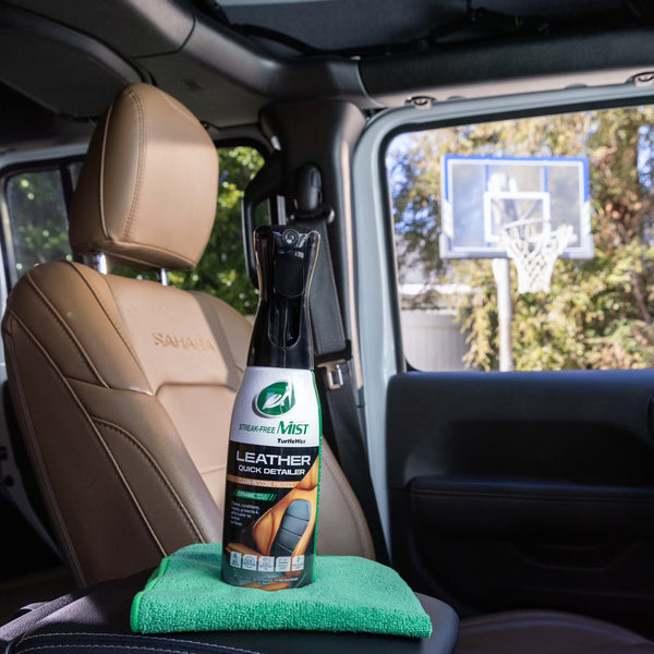 Turtle Wax Leather Detailer Streak Free Mist, 20 oz