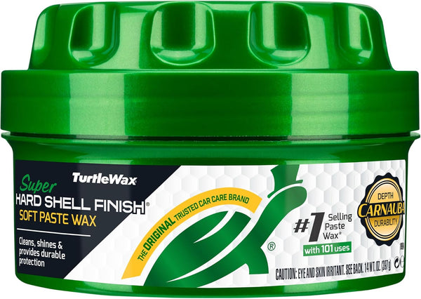 Turtle Wax Super Hard Shell Finish Paste Wax - 14 oz. (T-222R)
