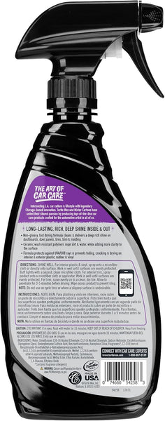 Turtle Wax X Mister Cartoon Interior and Exterior Protectant, Fast Drying Formula, for Dashboards, Tires, Trim, Plastics, Rubber and More, UV Protection, Great for Cars, Trucks and RV's, 16 oz.