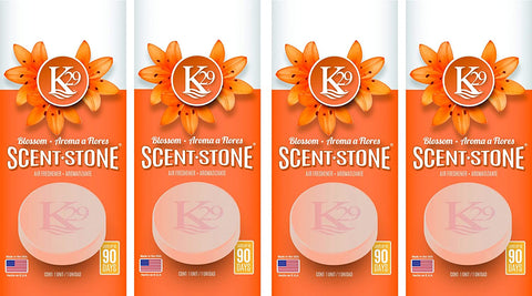 K29 Blossom Stone Air freshener, Environmentally Safe and Long-lasting Fragrance, 4 Packs