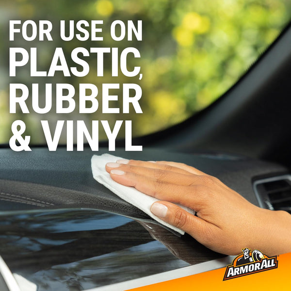 Armor All Extreme Shield Protectant Wipes, Interior Car Cleaning Wipes with UV Protection Against Cracking and Fading, 25 Count