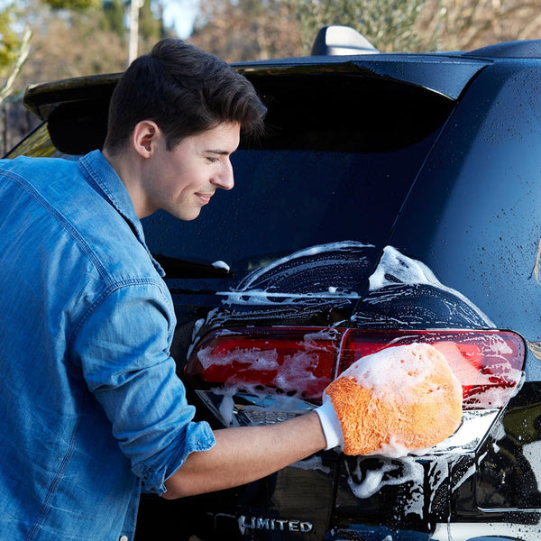 Armor All Microfiber Car Wash Mitt, Cleaner for Bugs or Dirt, for Cars & Truck & Motorcycle, 3 Packs