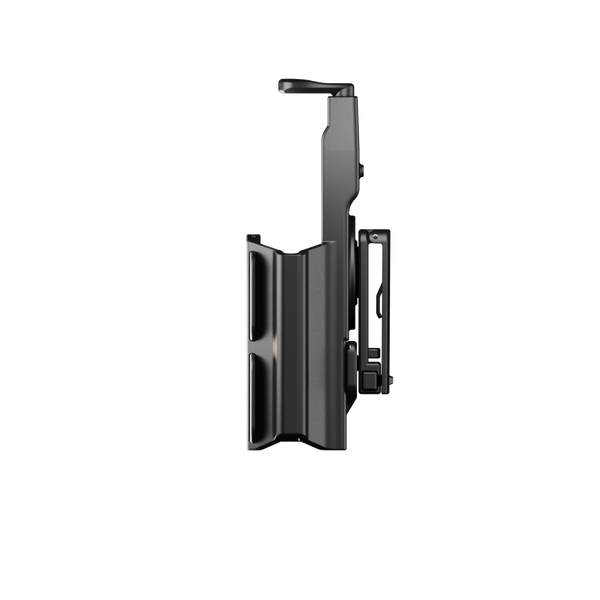 ORPAZ T41 Universal Adjustable Holster, Thumb Release Retention, Optics Ready OWB Polymer Holster, Made in Israel ClipLock