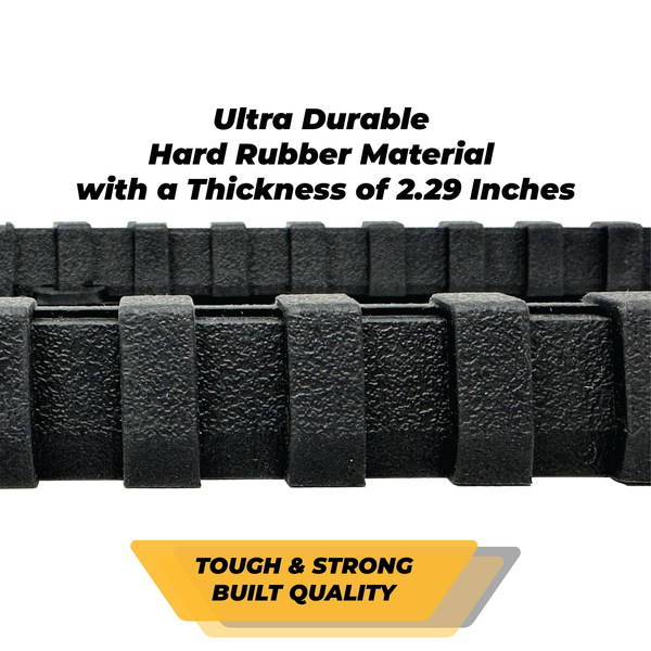 TrexNYC License Plate Bumper Guard - Front Bumper Guard - Front License Plate Bumper Guard.