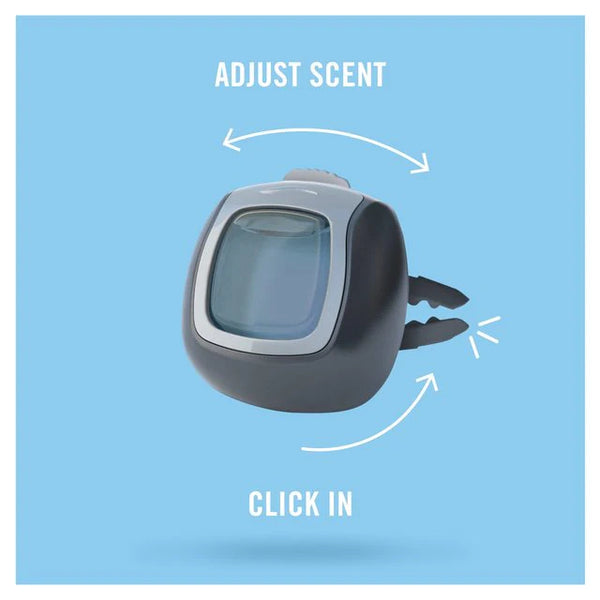 Febreze Vent Clip Car Air Freshener, Up to 30 Days, Eliminates tough lingering odours, Cotton Fresh Scent, 4 Pack