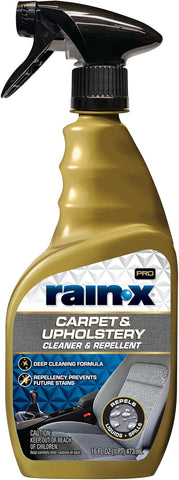 Rain-X Carpet & Upholstery Car Cleaner and Repellent, Cleans & Prevents Stains, Fresh Scent, 16 fl oz