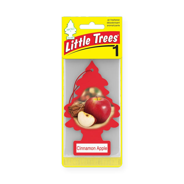 Little Trees Hanging Car Air Freshener, Cinnamon Apple, 1-Pack