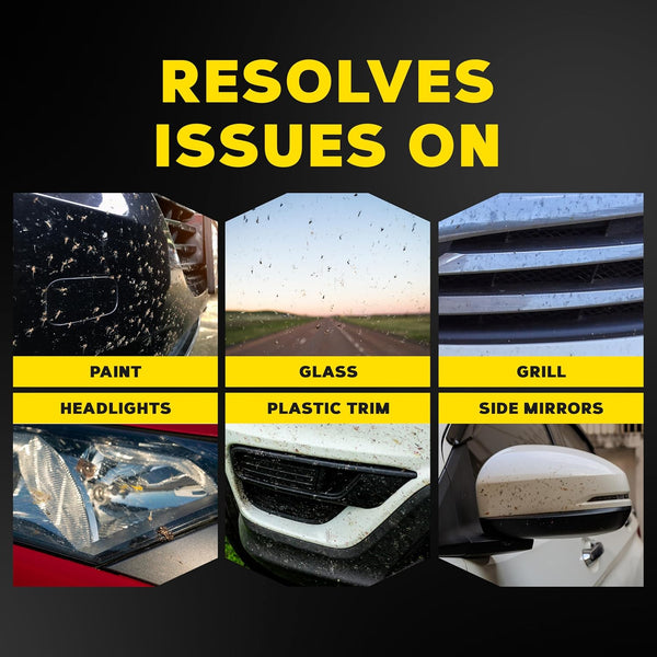 Meguiar's Heavy Duty Bug & Tar Remover, 15 oz – Foaming Spray Safely Loosens Stubborn Bugs & Road Tar