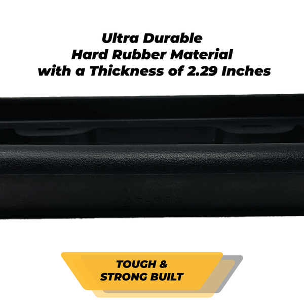 TrexNYC License Plate Bumper Guard - Front Bumper Guard - Front License Plate Bumper Guard, XL.