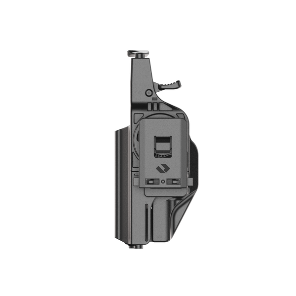ORPAZ T41 Level 2 Universal Adjustable Holster, Magnetic + Mechanical Retention, Optics Ready OWB Polymer Duty Holster, Made in Israel ClipLock