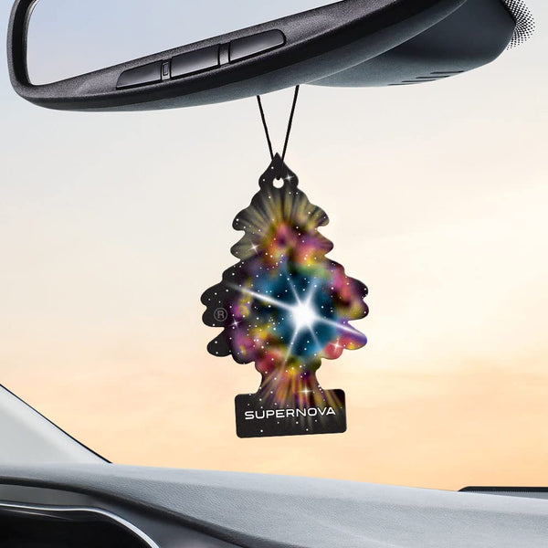 Little Trees Car Air Freshener | Hanging Paper Tree for Home or Car, Supernova