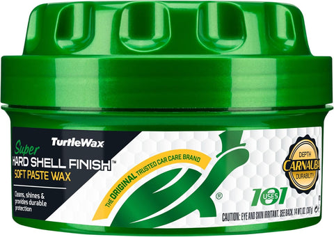 Turtle Wax Super Hard Shell Finish Paste Wax - 9.5 oz. (T-223R)