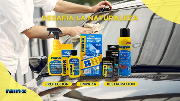 Rain-X Car Glass Water Repellent Repels Rain Sleet Snow Improves Wet Weather Driving Visibility 3.5oz, 2 Packs