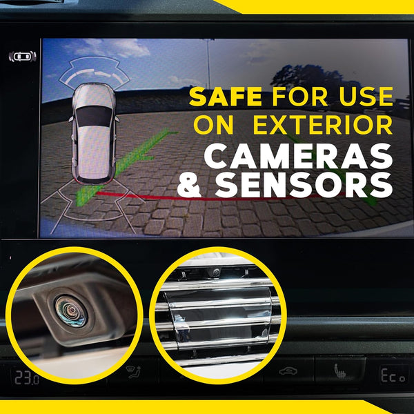 Meguiar's Ultimate Glass Cleaner & Water Repellent, Streak-Free Shine & Rain Protection, 16 oz